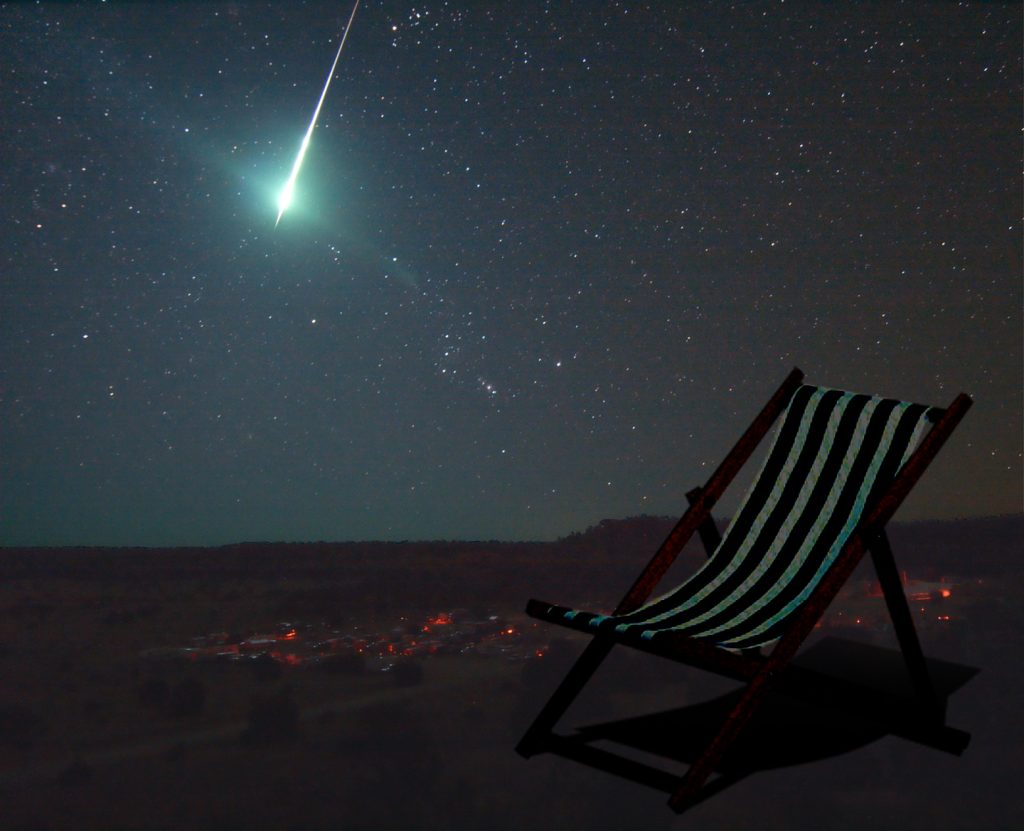 Deck chair meteor